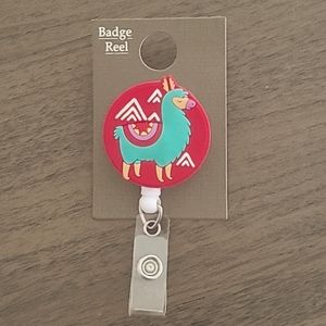 New LIama Retractable Badge Reel,Name ID, Holder